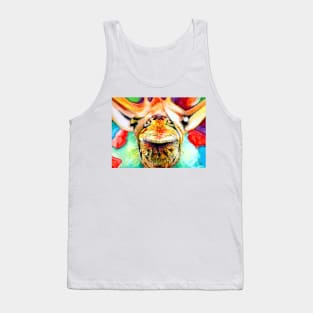 Giraffe Portrait Tank Top